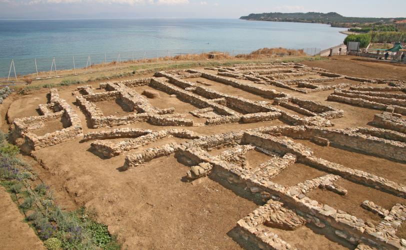 Αρχαιολογικός χώρος Θερμής στους Πύργους Θερμής Λέσβου