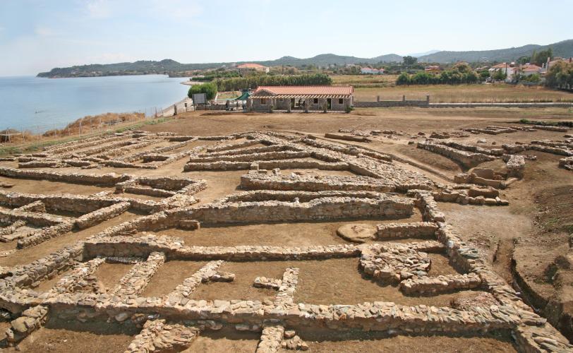 Αρχαιολογικός χώρος Θερμής στους Πύργους Θερμής Λέσβου