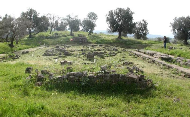 Ο Ναός Β στην Κλοπεδή πριν τις εργασίες ανάδειξης 2010-2014