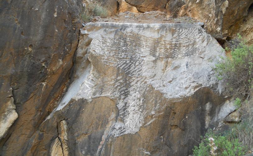 Αρχαίο λατομείο στη Μόρια Λέσβου