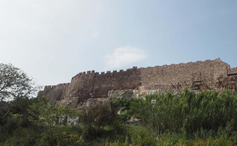 Στερέωση και αποκατάσταση του ΒΑ περιβόλου (τμήμα Β) στο Επάνω Κάστρο και ανάπλαση μιας οικίας Οθωμανικών χρόνων στο Κάτω Κάστρο Μυτιλήνης