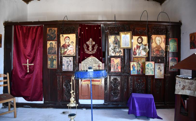 Το εσωτερικό του ναού