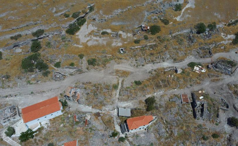 Άποψη του παλαιού οικισμού από ψηλά