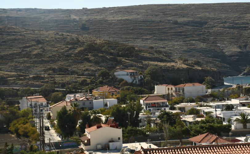 Άποψη του λόφου «Παλιόμυλος» από τα βόρεια