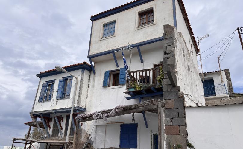 καλντερίμι στον παλαιό οικισμό
