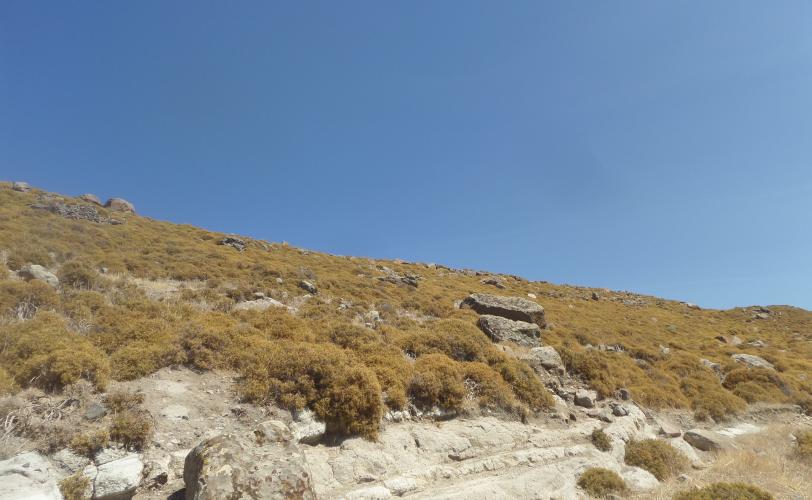 Άποψη του οχυρού από τα νότια