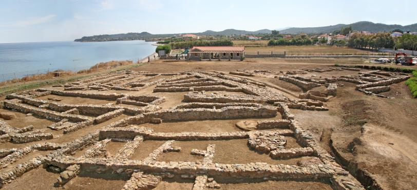 Αρχαιολογικός χώρος Θερμής στους Πύργους Θερμής Λέσβου